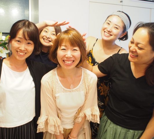 五感セラピースクールの仲間達♫